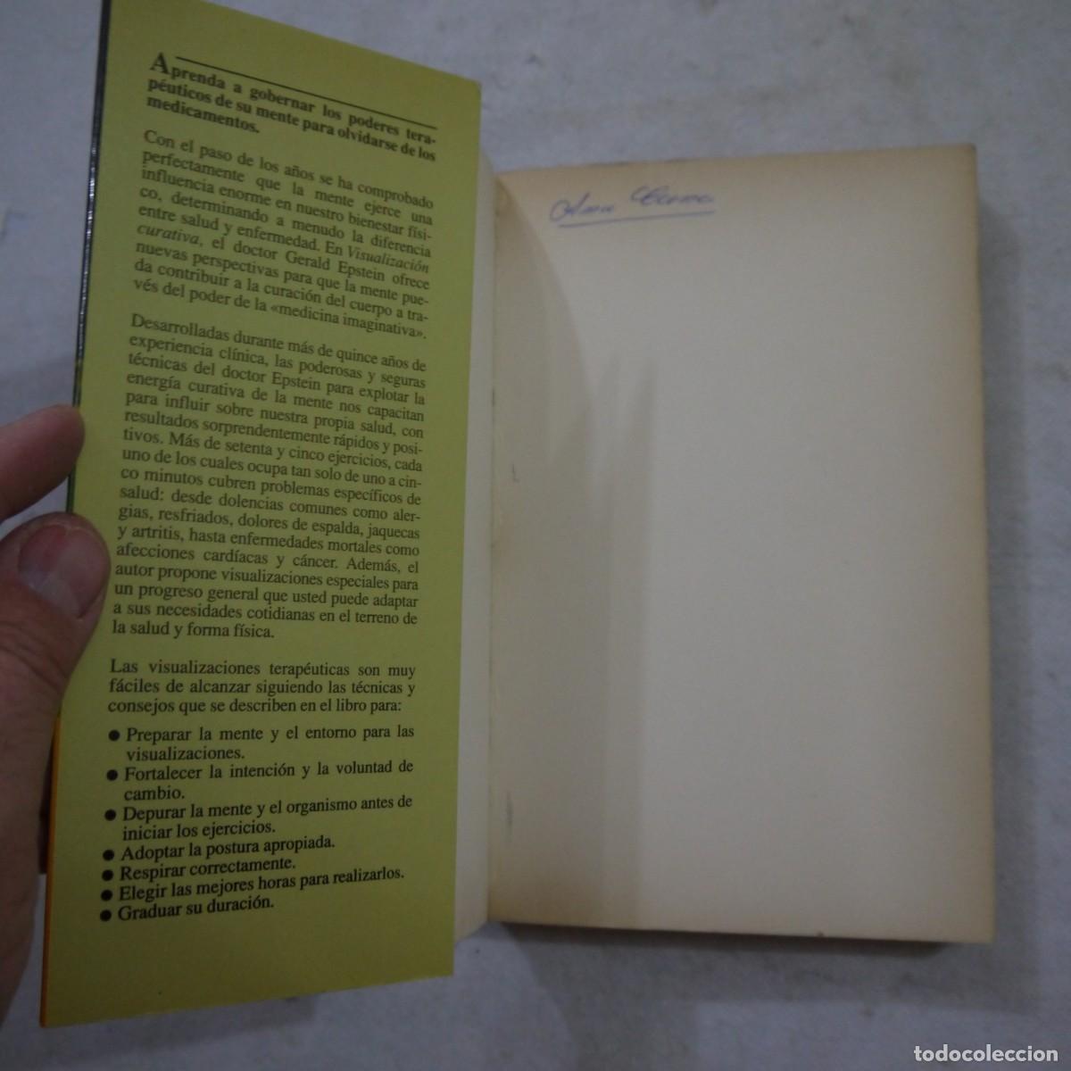 Libros: VISUALIZACI&Oacute;N CURATIVA - GERALD EPSTEIN - ROBINBOOK - 1991 - Foto 2