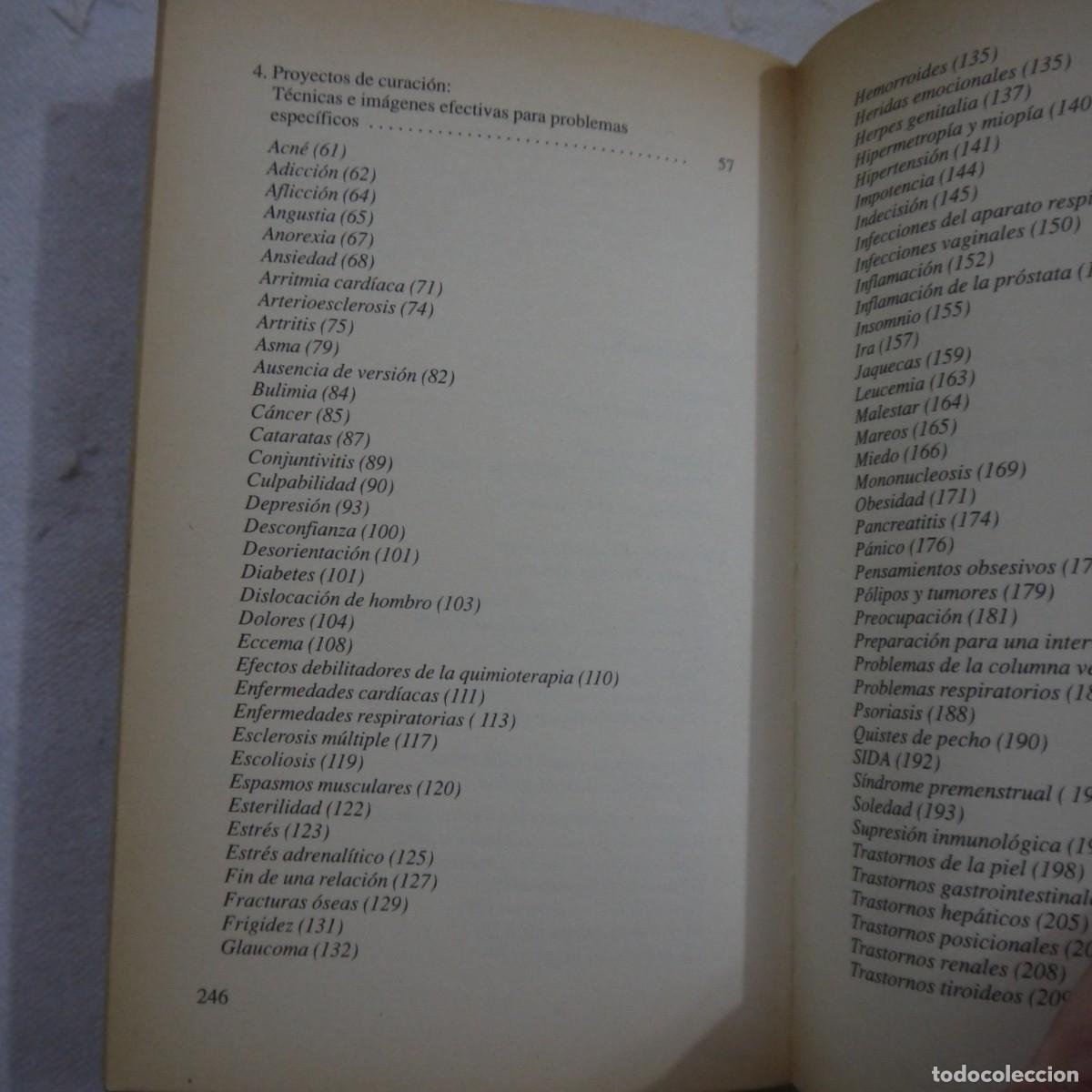 Libros: VISUALIZACI&Oacute;N CURATIVA - GERALD EPSTEIN - ROBINBOOK - 1991 - Foto 17