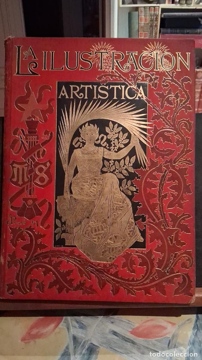Libros: La ilustraci&oacute;n Art&iacute;stica tomo XI a&ntilde;o 1891