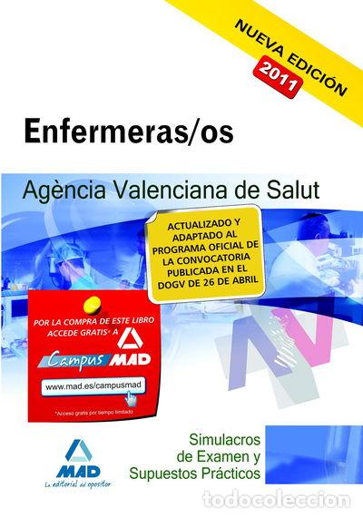 B&uuml;cher: Enfermeras/os (Ats/Due) De La Agencia Valenciana De Salud. Simulacros De Exam...- 9788467661644