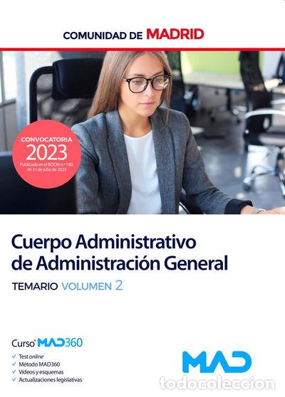 B&uuml;cher: Cuerpo de Administrativos de Administraci&oacute;n General de la Comunidad de Madrid...- 9788414273760