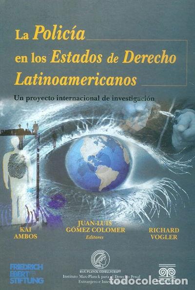 books: La polic&iacute;a en los estados de derecho latinoamericanos- 9789588192475