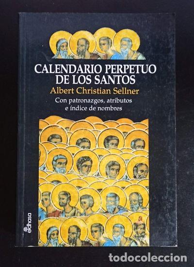 Libros: Calendario perpetuo de los santos- 9788435014502 - Foto 1