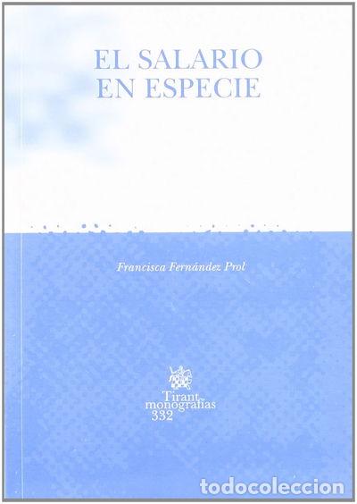 Libros: El salario en especie- 9788484560920
