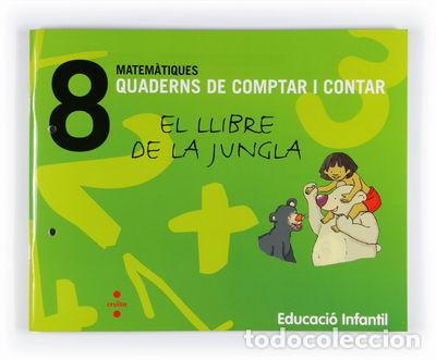 Libri di seconda mano: Matem&agrave;tiques. Quaderns de comptar i contar 8. El llibre de la jungla. Educaci...- 9788466114752