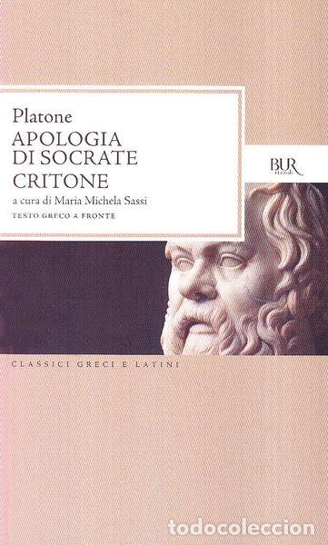 Libros: Apolog&iacute;a de S&oacute;crates-Crit&oacute;n- 9788817169110