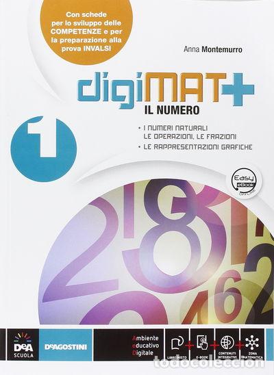 Libri di seconda mano: Digimat +. Aritmetica-Geometria-Quaderno competenze. Per la Scuola media. Con...- 9788841875834