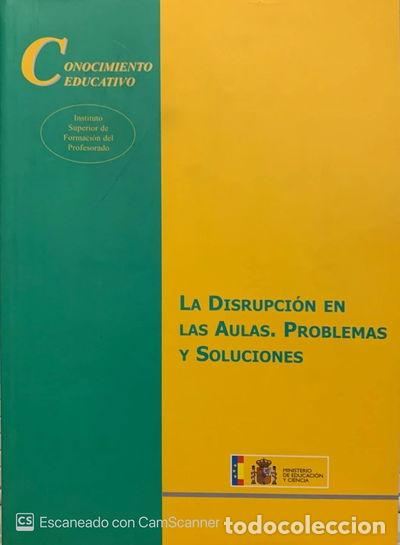 Livros em segunda m&atilde;o: La disrupci&oacute;n en las aulas. Problemas y soluciones- 9788436943238