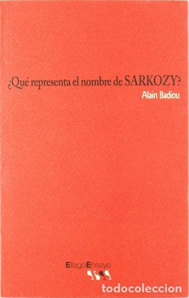 Libri di seconda mano: &iquest;Qu&eacute; representa el nombre de Sarkozy?- 9788496720688