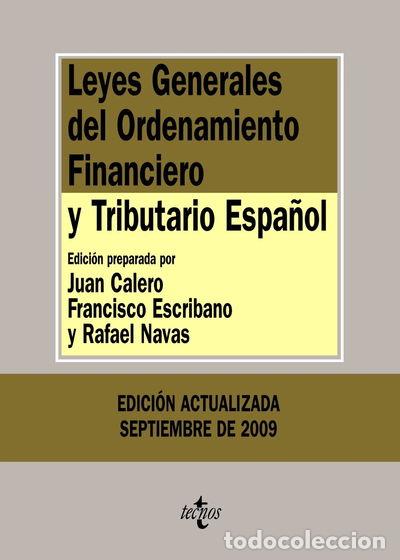 Libros: Leyes Generales del Ordenamiento Financiero y Tributario Espa&ntilde;ol- 9788430953127
