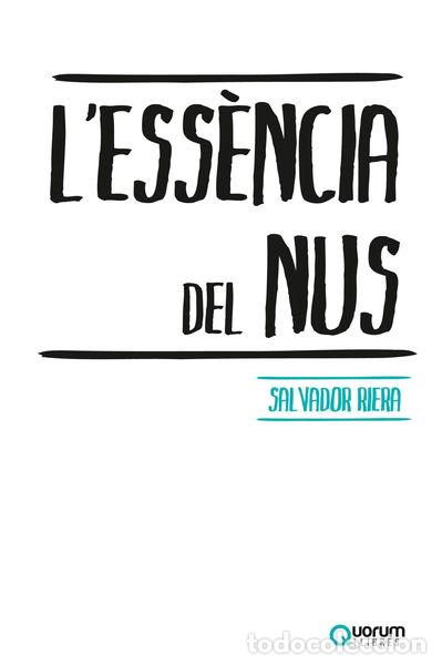 Libros: L'ess&egrave;ncia del nus- 9788416342006