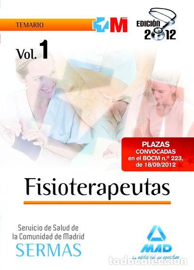 Libros: Fisioterapeutas, Servicio de Salud de la Comunidad de Madrid. Temario- 9788467686197