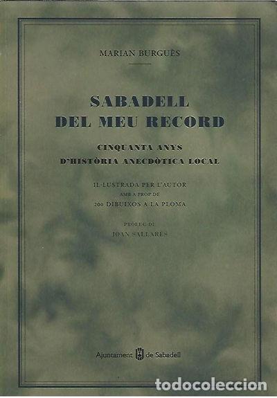 B&uuml;cher: Sabadell del meu record- 9788450053579