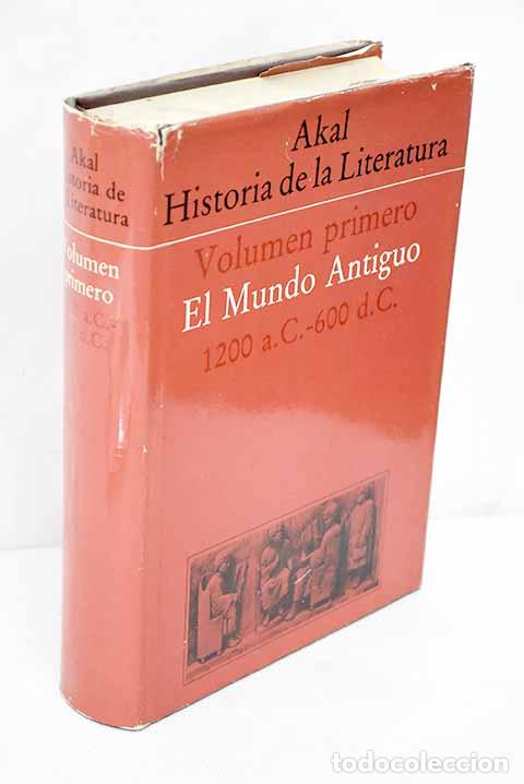 Libros: Akal historia de la literatura: literatura y sociedad en el mundo occidental, tomo I