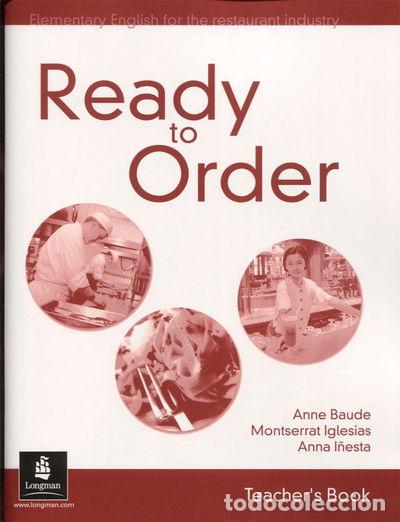 Libros: Ready to Order Teachers Book- 9780582429574 - Foto 1