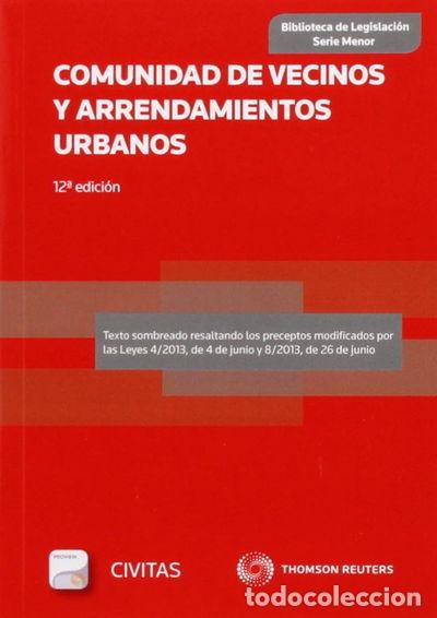 Libri di seconda mano: Comunidad de vecinos y arrendamientos urbanos- 9788447044825