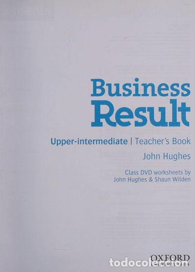 Libros: Business Result Upper-Intermediate Teachers Book- 9780194739450 - Foto 1