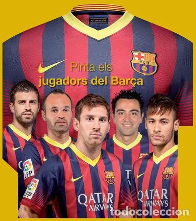 Libri di seconda mano: Pinta els jugadors del Bar&ccedil;a- 9788490572573