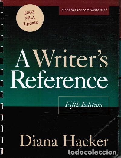 books: A Writer's Reference- 9780312412623
