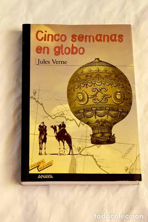 Libros: Cinco semanas en globo.- Verne, Julio - Foto 1