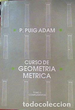 books: Curso de Geometr&iacute;a M&eacute;trica- 9788485731060