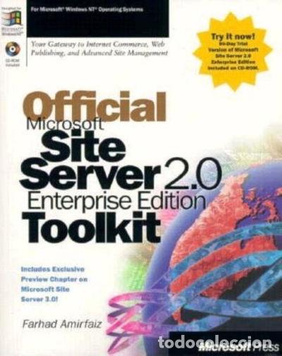 books: Official Microsoft Site Server 2.0 Enterprise Edition Toolkit- 0790145162250