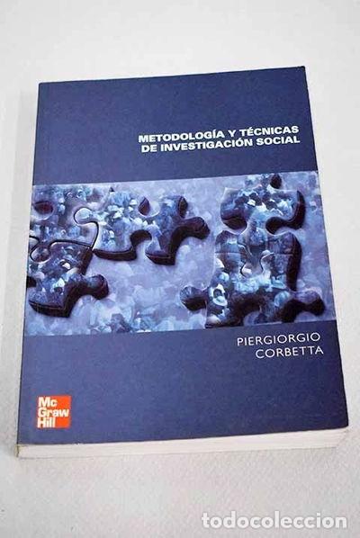 Libros: Metodolog&iacute;a y t&eacute;cnicas de investigaci&oacute;n social- 9788448137915