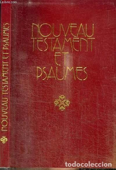 Livros em segunda m&atilde;o: Nouveau Testament et Psaumes- 9782853003537