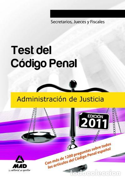 Livres: Secretarios, Jueces y Fiscales. Test del C&oacute;digo Penal- 9788467664713