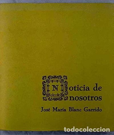 Livres: Noticia de nosotros- 9788440088062