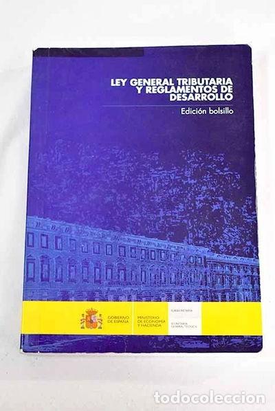 Livros em segunda m&atilde;o: Ley General Tributaria y Reglamentos de Desarrollo- 9788497201155