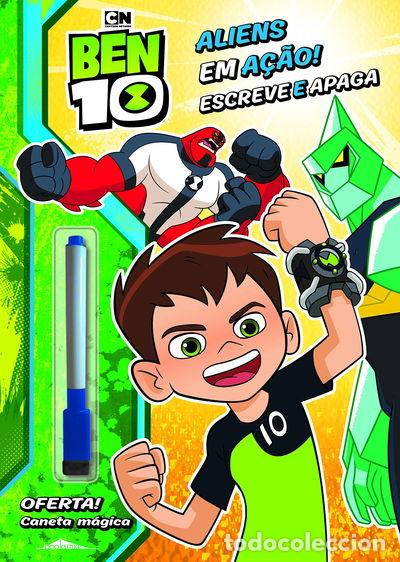 Libros: Ben 10 Aliens em A&ccedil;&atilde;o! Escreve e Apaga- 9789897079009