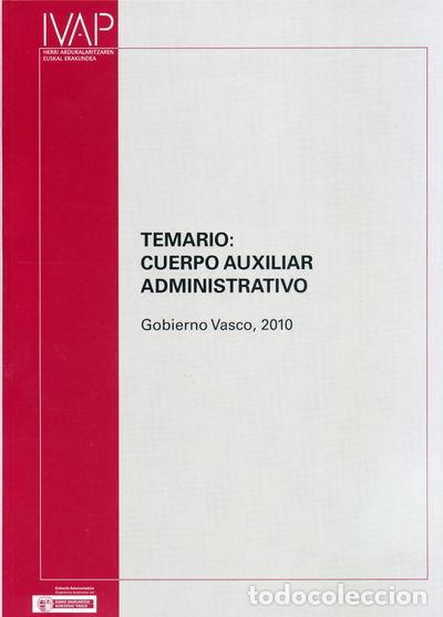 Livres: Temario: Cuerpo Auxiliar Administrativo- 9788477773580