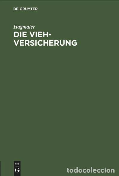 Libros: Die Vieh-Versicherung- 9783112450017 - Foto 1