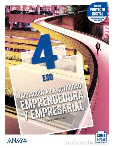 Livres: Iniciaci&oacute;n a la Actividad Emprendedora y Empresarial 4- 9788469884171