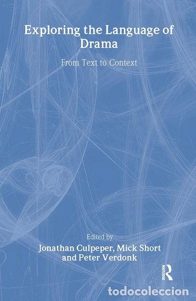Libros: Exploring the Language of Drama- 9780415137942 - Foto 1
