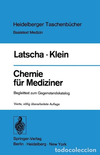 Livres: Chemie f&uuml;r Mediziner- 9783540080411