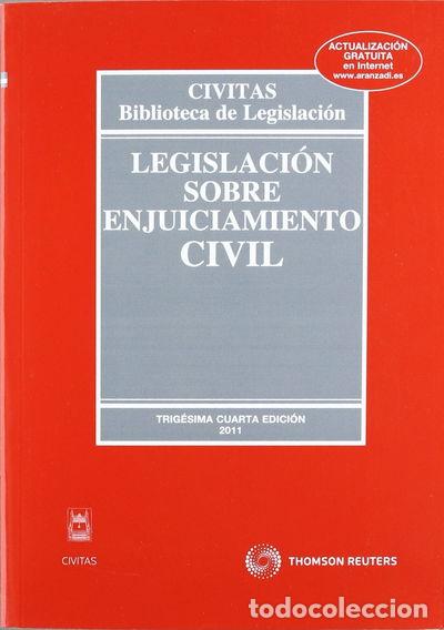 Libros: Legislaci&oacute;n sobre Enjuiciamiento Civil- 9788447037353