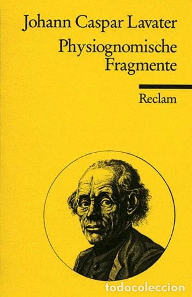 Libros: Physiognomische Fragmente- 9783150003503 - Foto 1