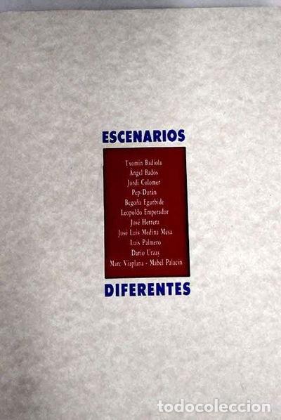 Livres: Escenarios diferentes- 9788479470487