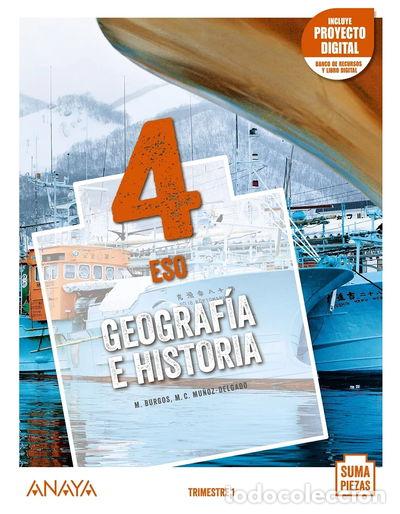 Libros: Geograf&iacute;a e Historia 4- 9788469881750 - Foto 1