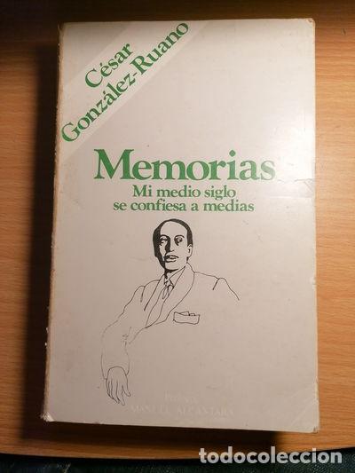 Libri di seconda mano: Memorias. Mi medio siglo se confiesa a medias- 9788472731004