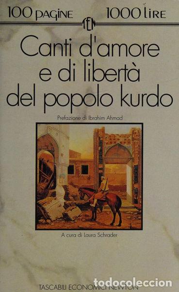 Libros: Canti d'amore e di libert&agrave; del popolo kurdo- 9788879830607