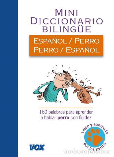 Libros: Mini diccionario biling&uuml;e espa&ntilde;ol-perro- 9788499740058 - Foto 1