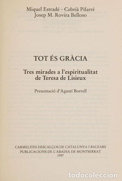 Libros: Tot &eacute;s gr&agrave;cia- 9788478267866 - Foto 1