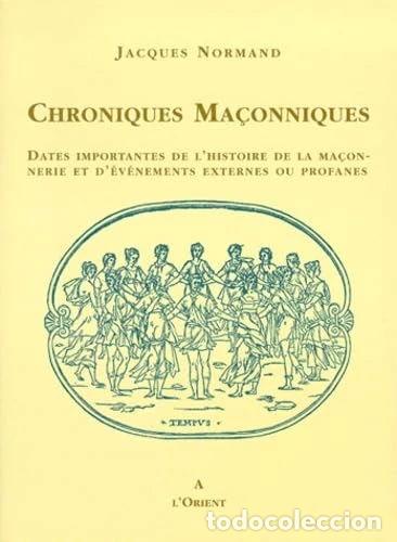 Libros: Chroniques ma&ccedil;onniques- 9782912591043 - Foto 1