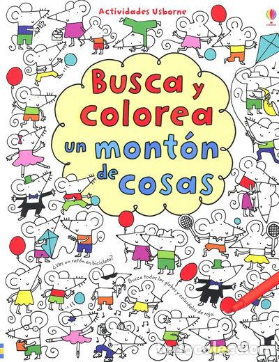 Libros: Busca y colorea un mont&oacute;n de cosas- 9781409528876 - Foto 1