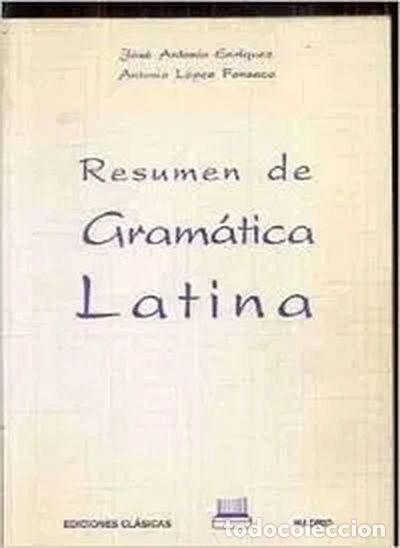 Libros: Resumen de gram&aacute;tica latina- 9788478821044 - Foto 1