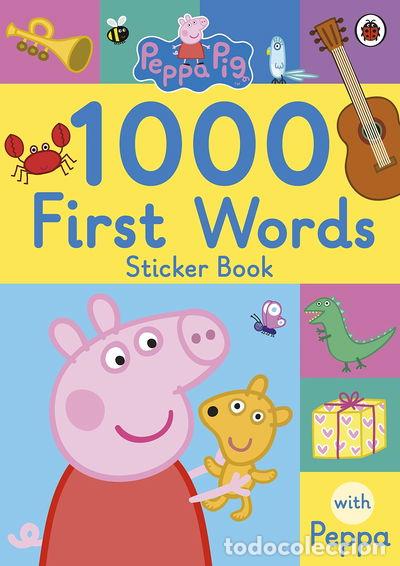 Libros: Peppa Pig: 1000 First Words Sticker Book- 9780241294642
