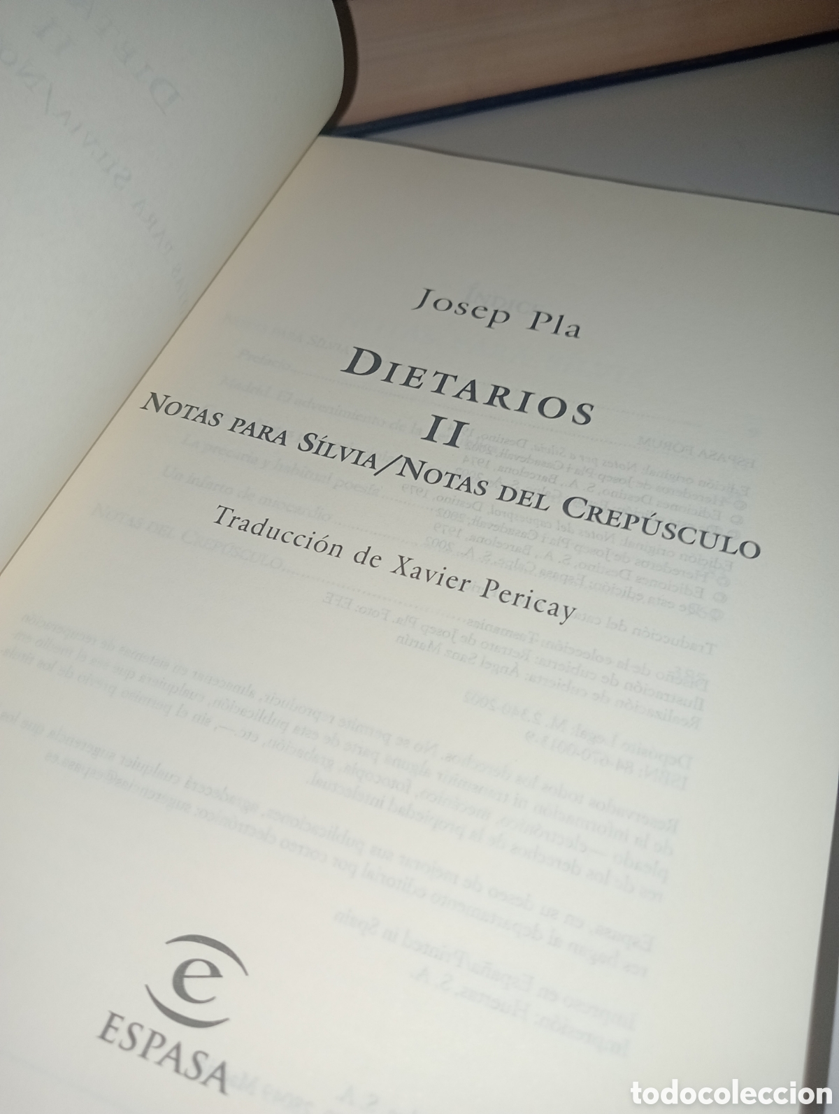 Libros: Dietarios (II). Josep Pla - Foto 6